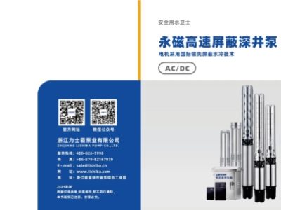 永磁高速屏蔽深井泵